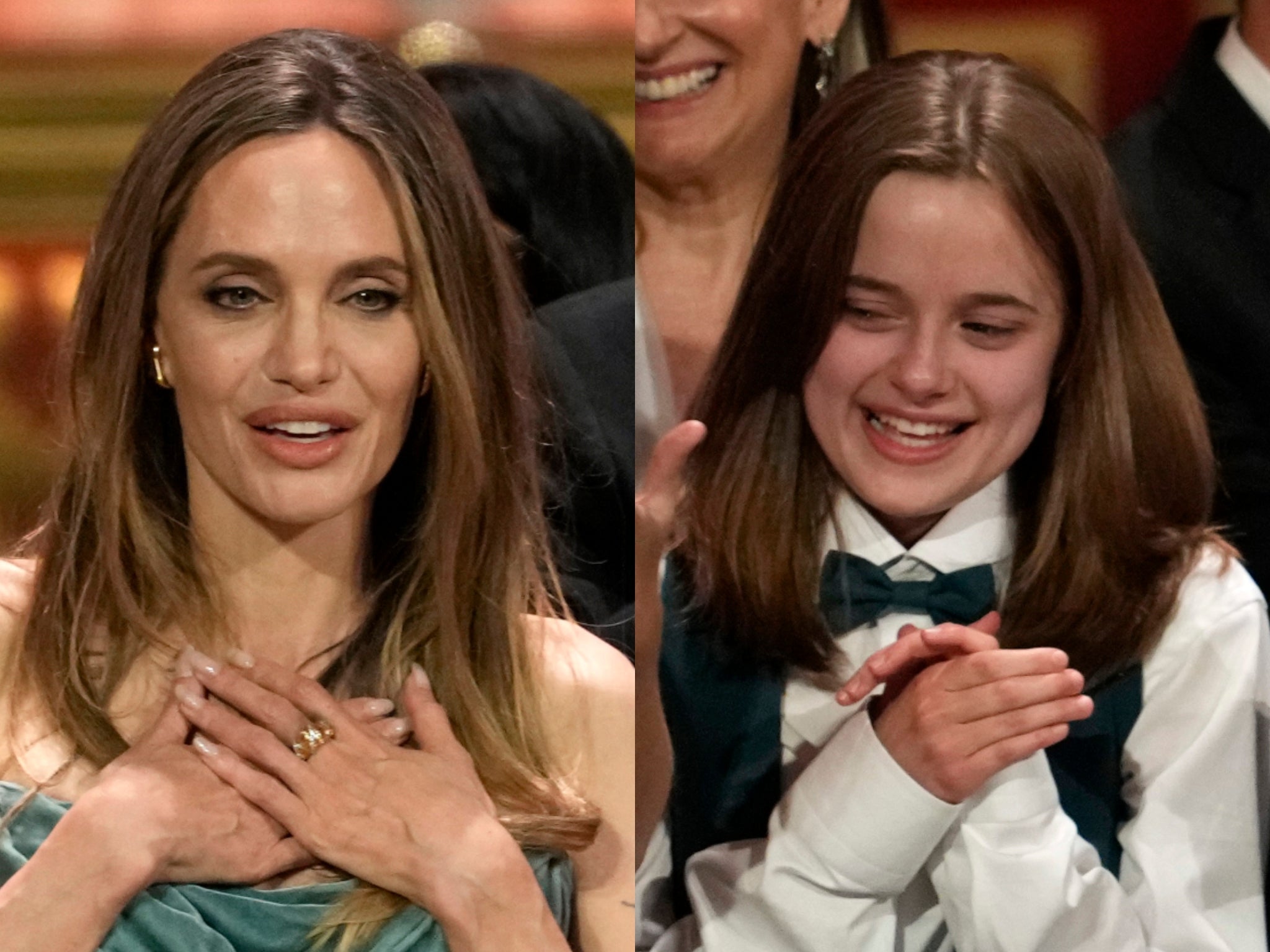 angelina jolie, tony award, daniel radcliffe, brad pitt, angelina jolie says she owes her first ever tony award to her 15-year-old daughter
